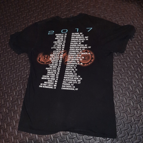 2017 Luke Brian concert tour T shirt - Picture 6 of 12